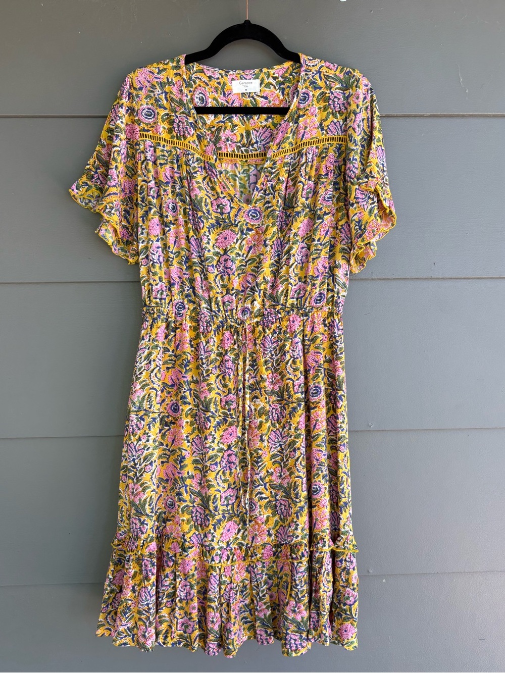 Garance Paris Floral Midi Dress
